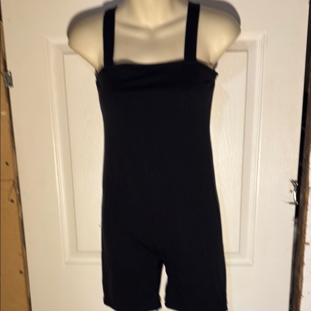 Black Sleeveless Jumpsuit